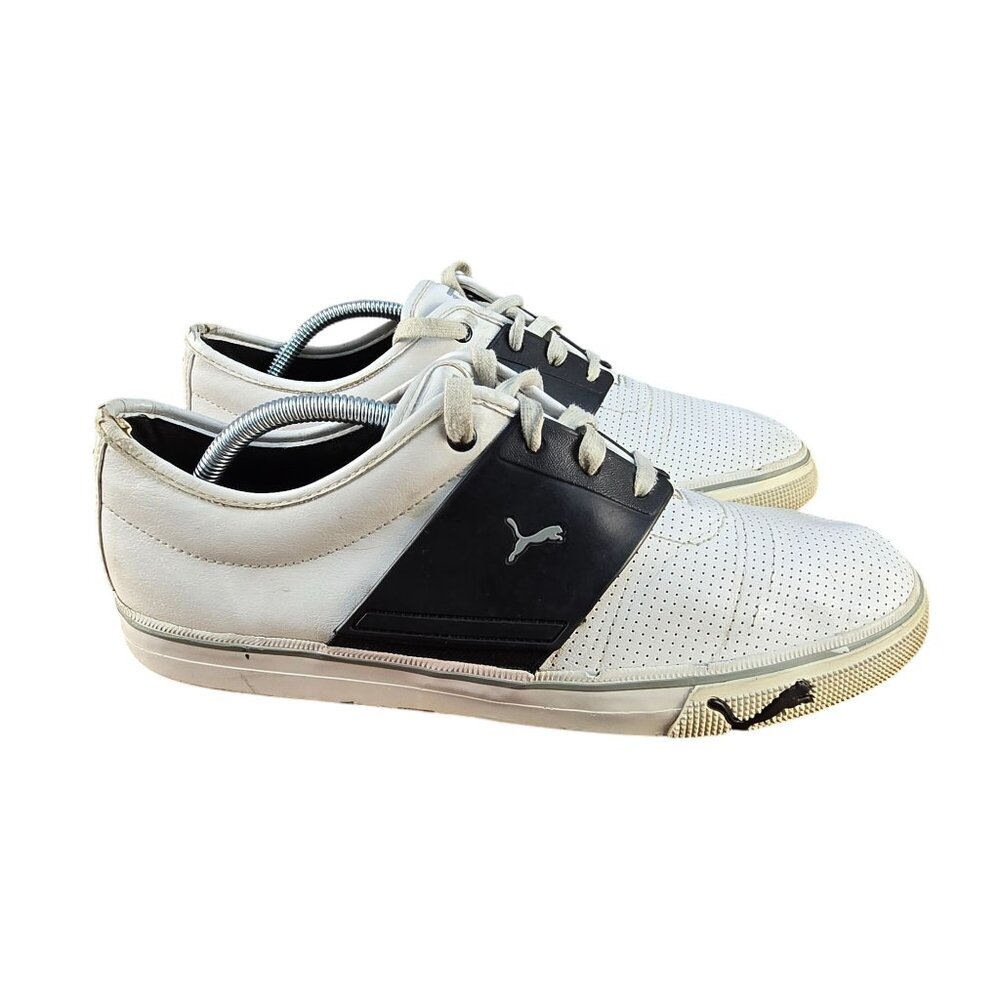 Puma Mens White & Black Sneakers‎ Shoes US 10.5 UK 9.5 EUR 44